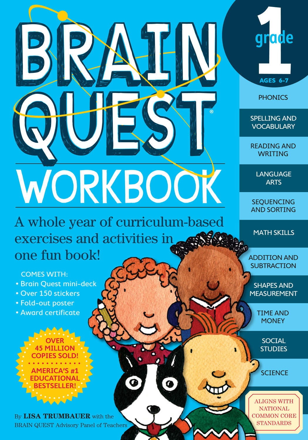 Brain Quest Workbook Grade 1 Teaching Toys And Books