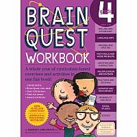 Brain Quest Workbook: Grade 4 Paperback