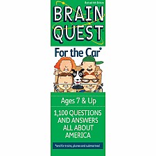 Brain Quest for the Car: 1,100 Questions and Answers All About America