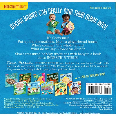 Indestructibles: Jingle Baby (baby's first Christmas book): Chew Proof · Rip Proof · Nontoxic · 100% Washable (Book for Babies,