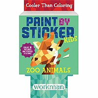 Paint By Stickers Kids: Zoo Animals