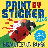 Paint by Sticker Kids: Beautiful Bugs: Create 10 Pictures One Sticker at a Time!