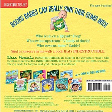 Indestructibles: Row, Row, Row Your Boat: Chew Proof · Rip Proof · Nontoxic · 100% Washable (Book for Babies, Newborn Books, Sa