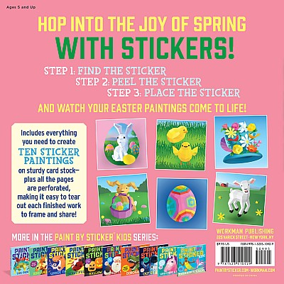 Paint by Sticker Kids: Easter: Create 10 Pictures One Sticker at a Time!