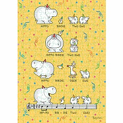 Sandra Boynton (Hippo Birdie Two Ewe) (300 Pc Birthday Puzzle)