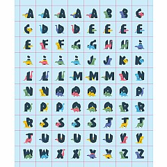 So. Many. Letter Stickers.: 3,820 Alphabet Stickers for Word Nerds