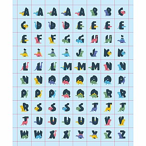 So. Many. Letter Stickers.: 3,820 Alphabet Stickers for Word Nerds