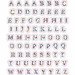 So. Many. Letter Stickers.: 3,820 Alphabet Stickers for Word Nerds
