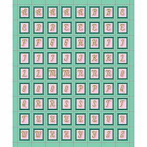 So. Many. Letter Stickers.: 3,820 Alphabet Stickers for Word Nerds