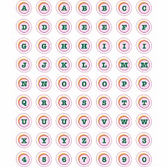 So. Many. Letter Stickers.: 3,820 Alphabet Stickers for Word Nerds
