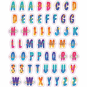 So. Many. Letter Stickers.: 3,820 Alphabet Stickers for Word Nerds