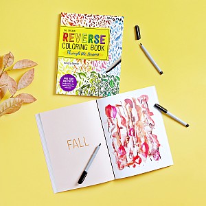 The Reverse Coloring Book™: Through the Seasons