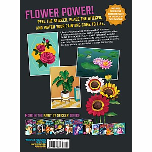 Paint by Sticker: Plants and Flowers: Create 12 Stunning Images One Sticker at a Time!
