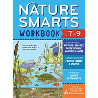 Nature Smarts Workbook, Ages 7–9: Learn about Wildlife, Geology, Earth Science, Habitats & More with Nature-Themed Puzzles, Gam