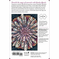 750 pc Illustrated Crystallary Puzzle: Garden Quartz