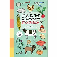 Farm Anatomy Sticker Book