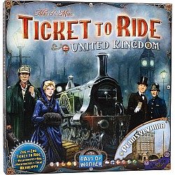 Ticket to Ride: United Kingdom Map
