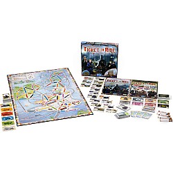 Ticket to Ride: United Kingdom Map