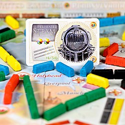 Ticket to Ride: United Kingdom Map