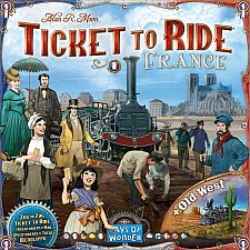 Ticket To Ride: France/Old West Map 6