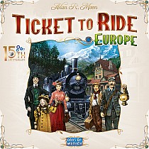 Ticket To Ride Europe: 15th Anniversary Addition