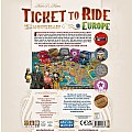 Ticket To Ride Europe: 15th Anniversary Ages 8+