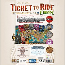 Ticket To Ride Europe: 15th Anniversary Addition