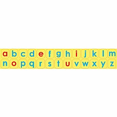 Magnetic Die-Cut Foam Letter Tiles, 104 Tiles, Lowercase Letters
