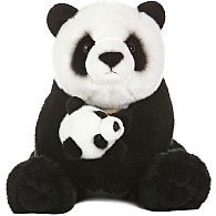 Miyoni - Panda With Cub 15in
