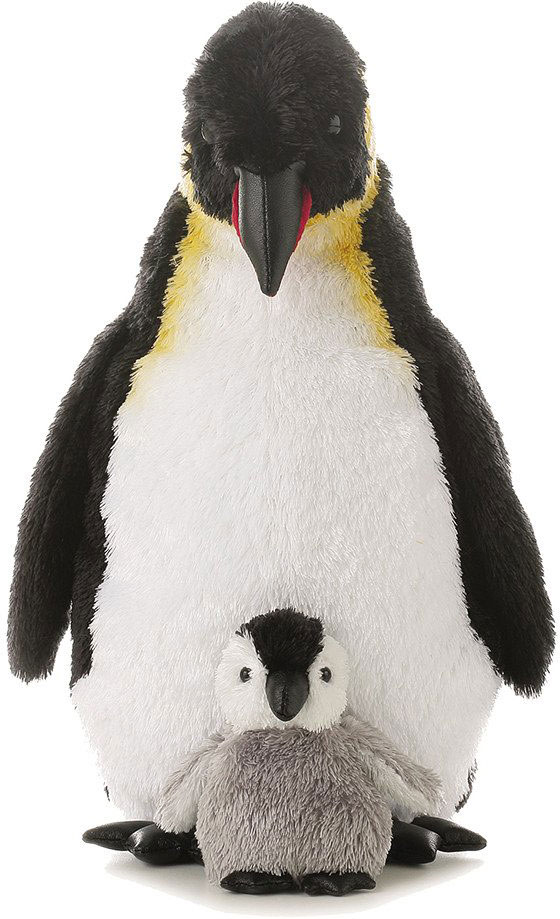 Emperor Penguin With Baby 12in - Stevensons Toys