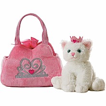 Fancy Pals - Princess Kitten Pet Carrier 8in