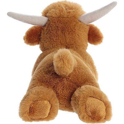 Mini Flopsie - 8" Highland Cow