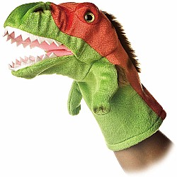 Velociraptor Dinosaur Hand Puppet