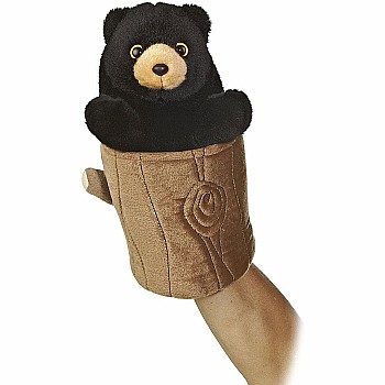 Black Bear Pop Up Puppet