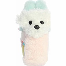 Fancy Pals - 7.5" Pastel Heart w/ Bichon Puppy