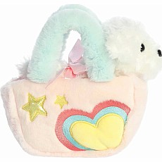 Fancy Pals - 7.5" Pastel Heart w/ Bichon Puppy