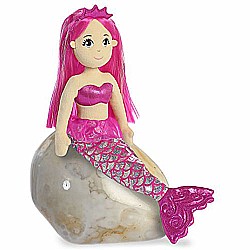Garnet Sea Sparkles 18" Mermaid 