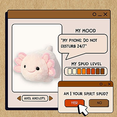 Aurora Spudsters™ - 10" Axel Axolotl