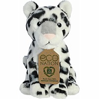 Aurora  Eco Nation  9" Snow Leopard