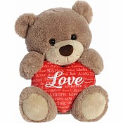 Aurora Valentine - 11" Universal Love Bear™ - Taupe