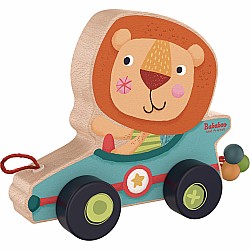 Lion Bababoo Push and Pull Toy