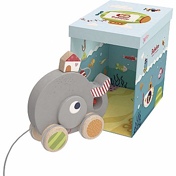 Whale Wilma Pull Along Toy