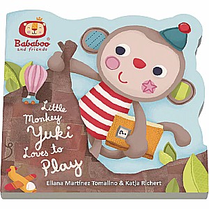 "Little Monkey Yuki Loves to Play" Board Book