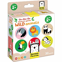 On-the-Go Memory Game Wild Animals