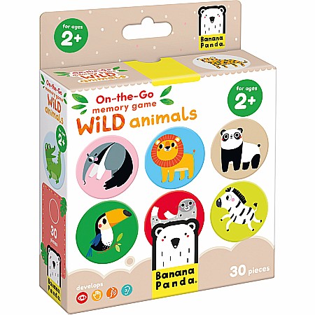 On-the-Go Memory Game Wild Animals