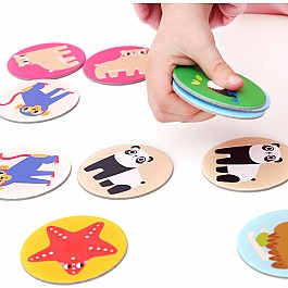 On-the-Go Memory Game Wild Animals