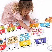 Make-a-Match Puzzle Number Train