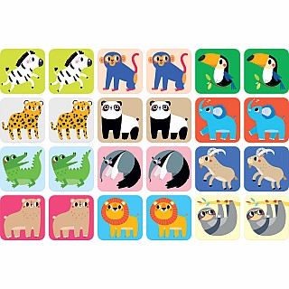 Suuuper Size Memory Game Wild Animals