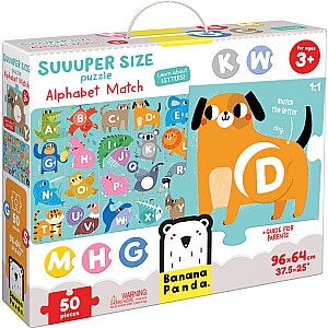 Suuuper Size Puzzle Alphabet Match