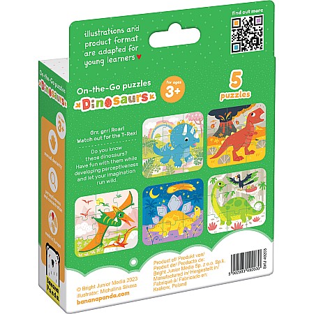 On-the-Go Puzzles Dinosaurs